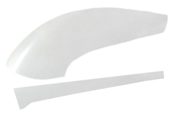 Airbrush Fiberglass White Canopy Set - GOBLIN 500
